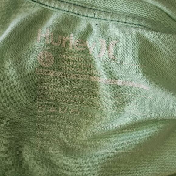 Hurley Cotton Graphic Tee Size Large - Picture 3 of 4
